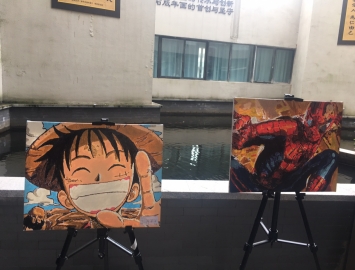梁平西大实中这些学生画的画太厉害了！