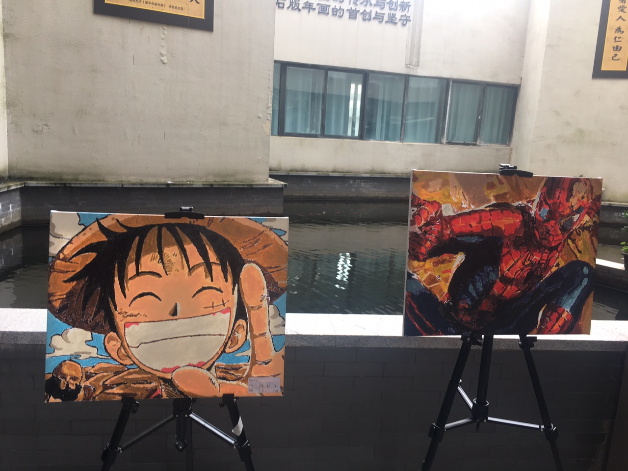 梁平西大实中这些学生画的画太厉害了！