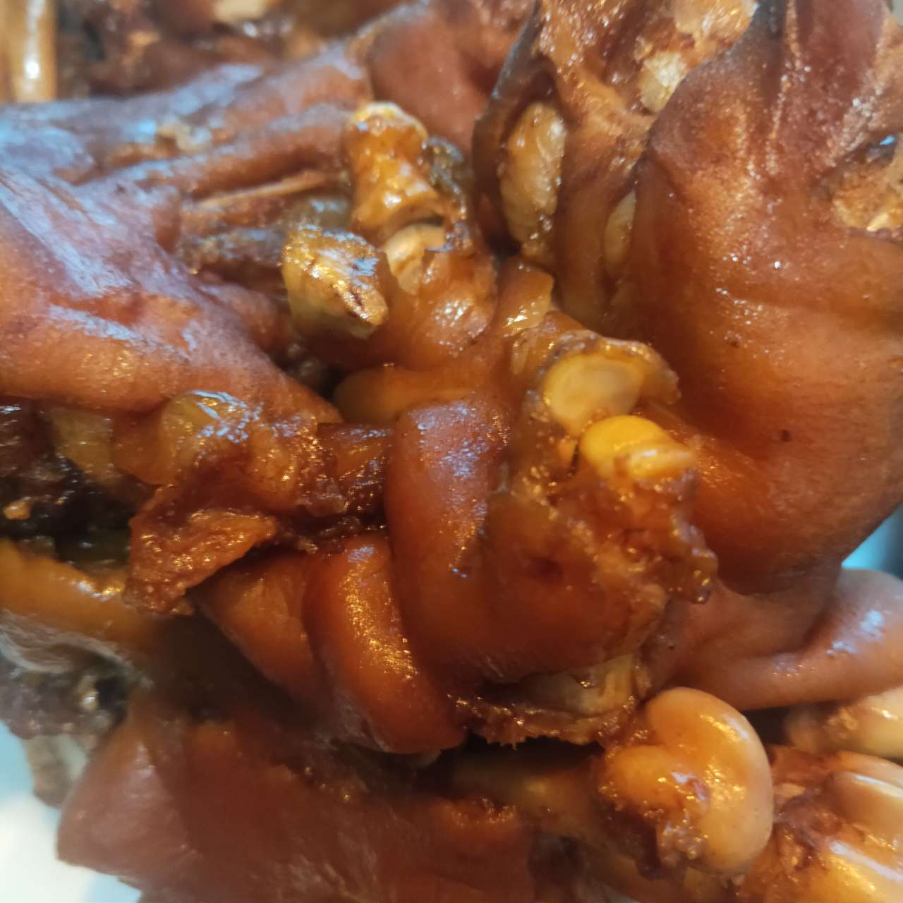 有没有同款,喜欢啃猪脚脚的